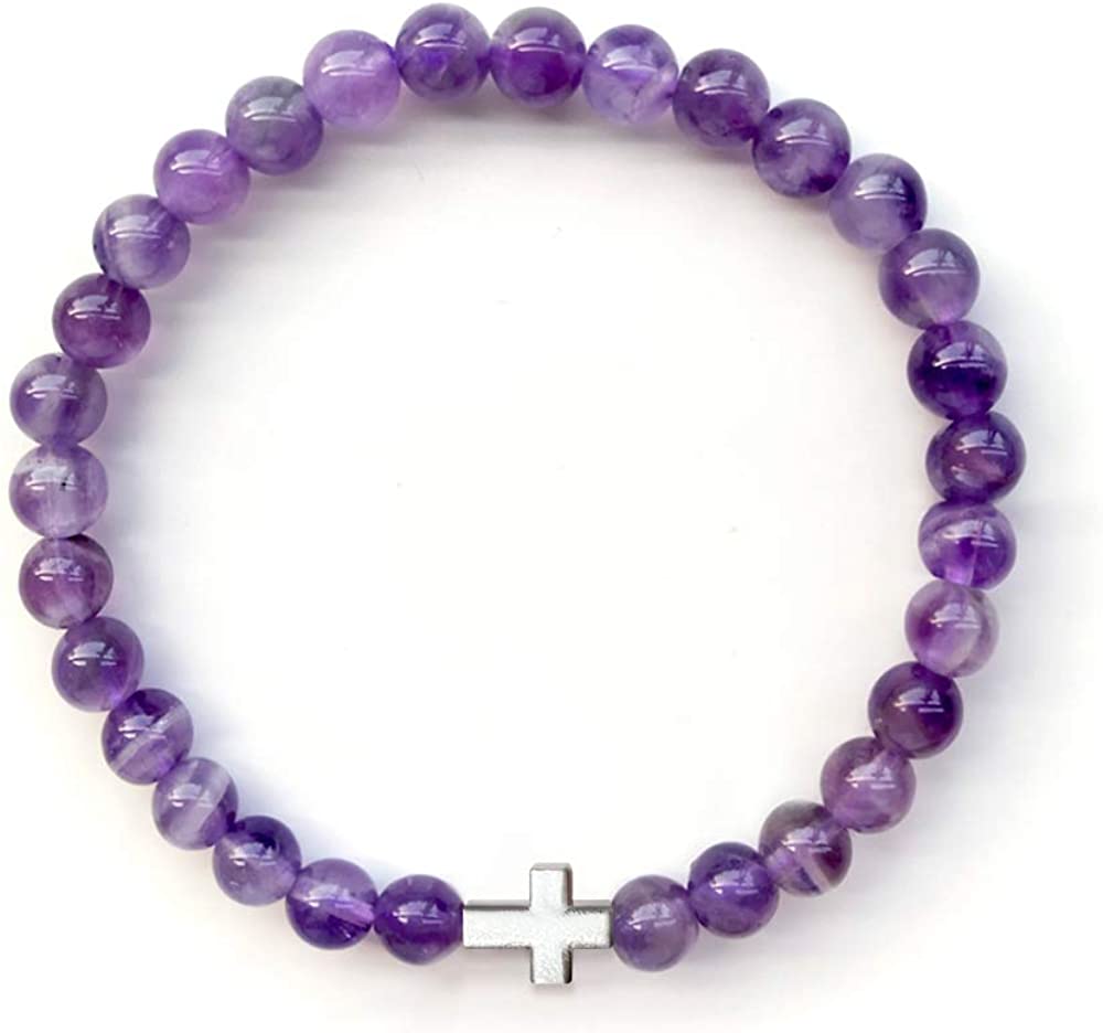 Grade A Amethyst Crystal Bead Bracelet 8mm, Purple Amethyst Bracelet,  Healing Crystals, Great Gift for Men & Women - Etsy | Amethyst bracelet,  Crystal beads bracelet, Amethyst jewelry